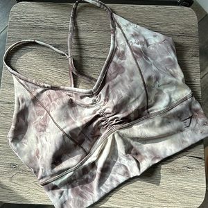 Gymshark tie dye sports bra tank